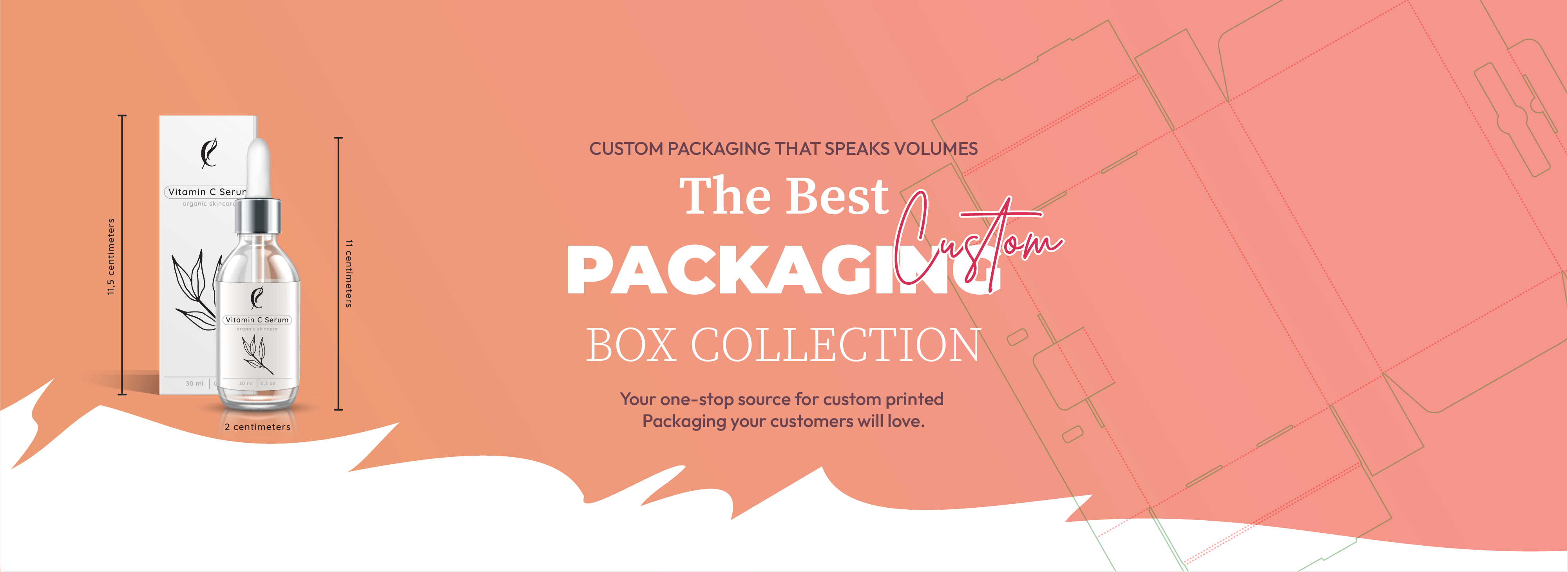 Custom packing banner